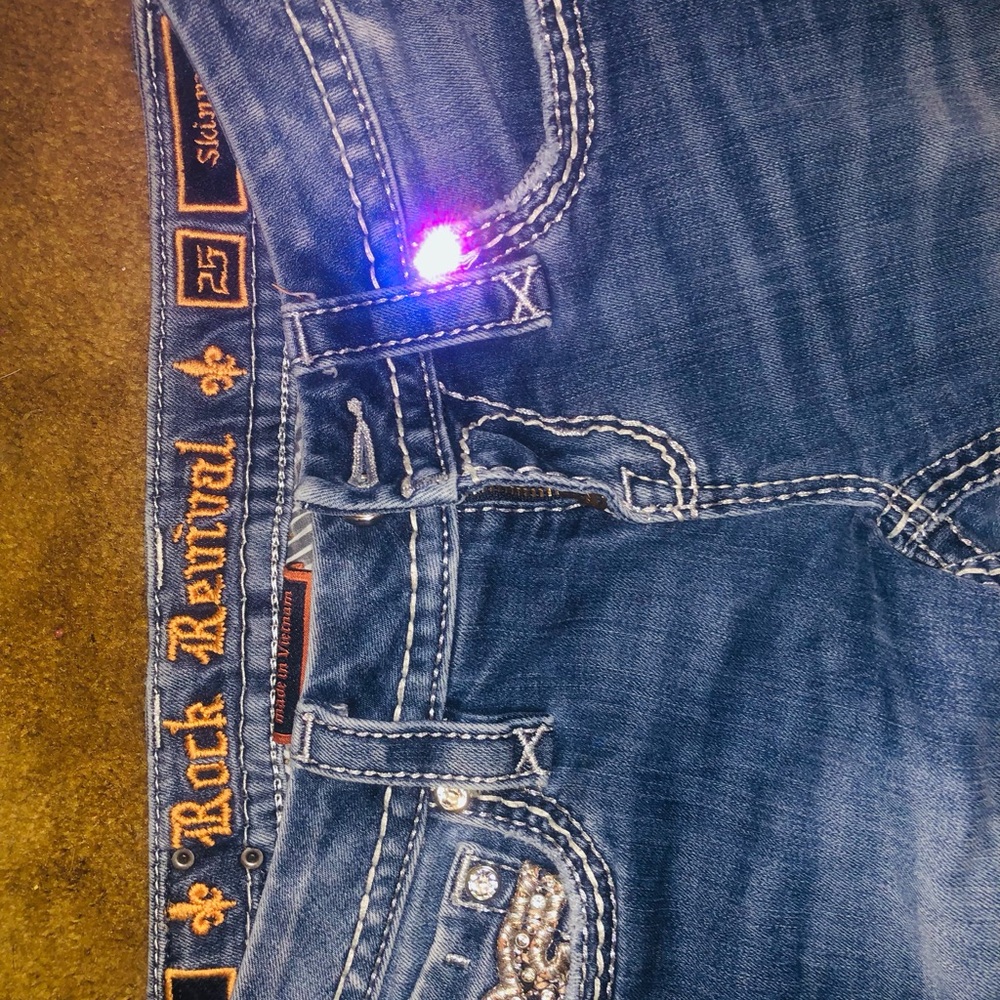 Rock Revival Men's Blue Jeans
